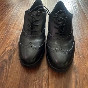 Aldo Classic Black Oxford Shoes